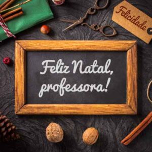 mensagem de natal para professora com foto do site Freepik