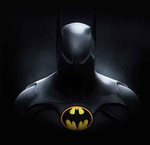 Batman, representado por Michael Keaton