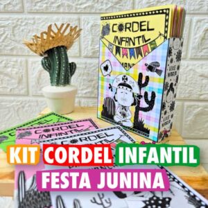 arte de Festa Junina Cordel para usar em atividades pedagógicas