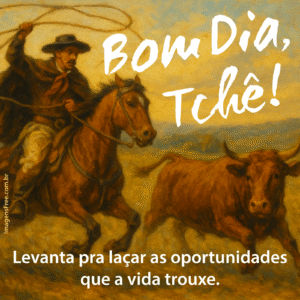 Mensagem de bom dia para o dia do gaúcho