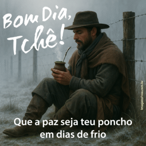 Frase de bom dia com motivação para o dia do gaúcho