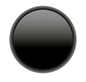 Emoji de luto no WhatsApp bola preta