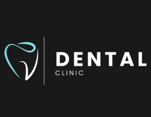 Dental Art - logo para clínica em fundo preto